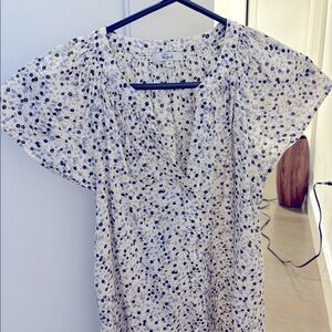 Rails violet floral top